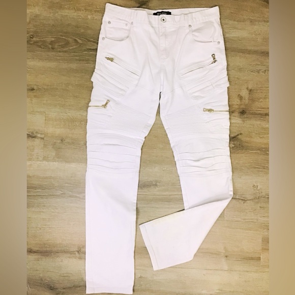 8IGHTH/DSTRKT Moto Jeans - Picture 1 of 10